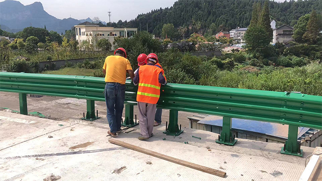 阳泉高速公路护栏板的维护确保道路安全的关键环节